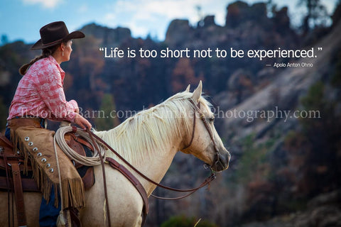Life is too short not to be experienced.